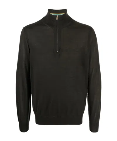 PAUL SMITH FINE-KNIT MERINO WOOL JUMPER