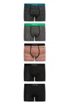 Paul Smith Signature Boxers (pack Of Five) In Multicolour