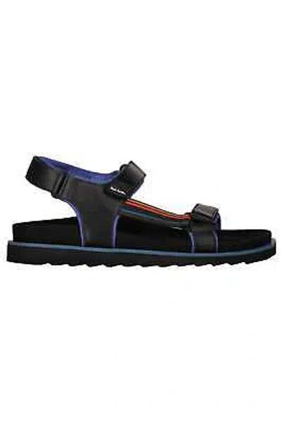 Pre-owned Paul Smith Flat Sandals In Black