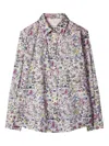 Paul Smith Floral Buttoned Shirt In Multi