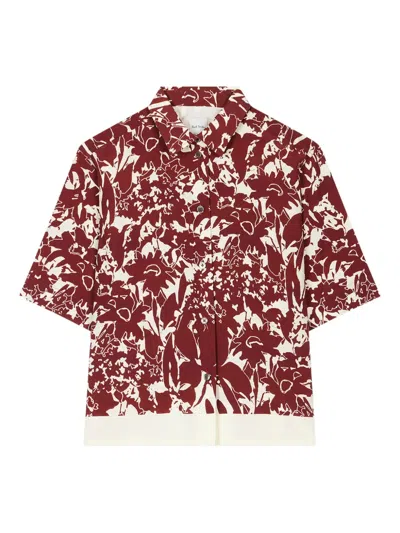 Paul Smith Floral Buttoned Shirt In Multi