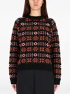 Paul Smith Floral Crew-neck Sweater In Multi