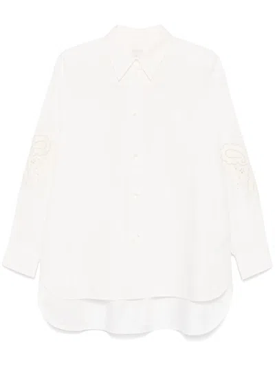 Paul Smith Floral-embroidery Shirt