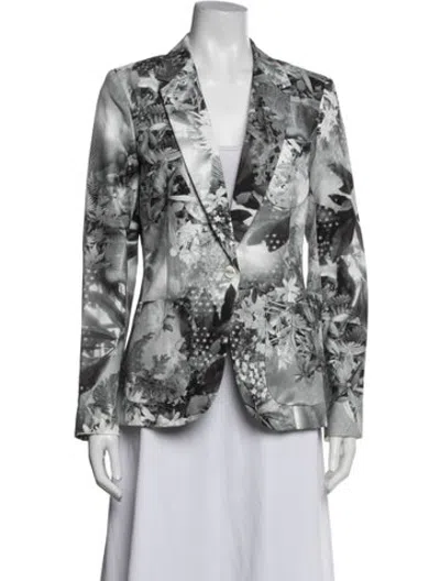 Pre-owned Paul Smith Floral Print Blazer W/ Tags In Multicolor