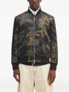 Paul Smith Zip-fastening Bomber Jacket In Black