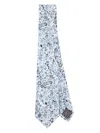 PAUL SMITH FLORAL-PRINT COTTON TIE