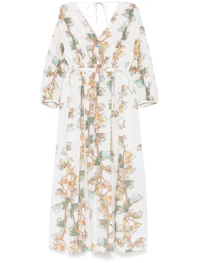 PAUL SMITH PAUL SMITH FLORAL-PRINT MAXI DRESS