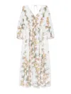 Paul Smith Floral-print Maxi Dress In White