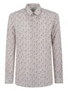 Paul Smith Floral Print Shirt In Neutral