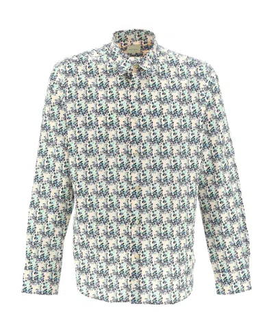 Paul Smith Floral-print Shirt In Multi