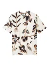 Paul Smith Floral-print T-shirt In White