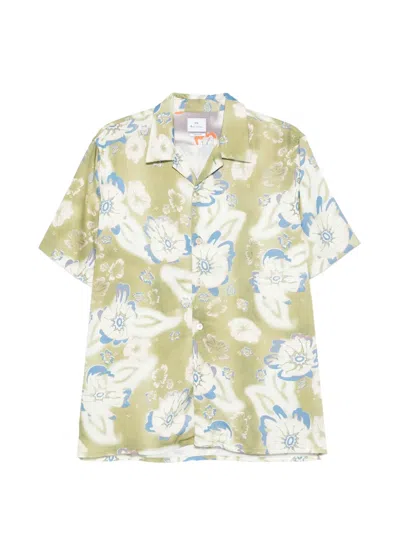 Paul Smith Floral Shirt In Multi
