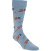 Paul Smith Flower Stem Dress Socks In Multi
