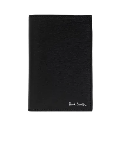 Paul Smith Folding Wallet In Black