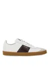 Paul Smith White Leather 'foley' Trainers In White