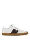 Paul Smith White Leather 'foley' Trainers