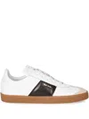 Paul Smith White Leather 'foley' Trainers In Weiss