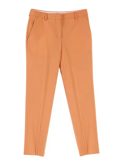 Paul Smith Fresco Lana Classic Trousers In Orange