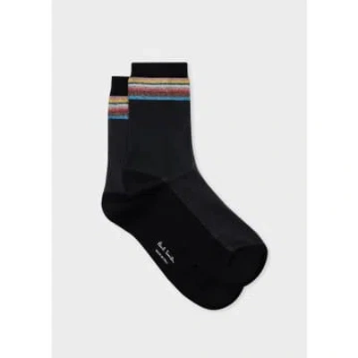 Paul Smith Frida Signature Socks Black