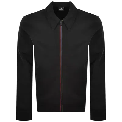 PAUL SMITH PAUL SMITH FULL ZIP SWEATSHIRT BLACK