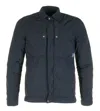 Paul Smith Garment Dyed Nylon Jacket Navy In Blue