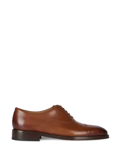 Paul Smith Garson Lace-up Oxford Shoes In Brown