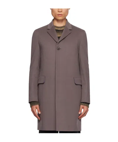 Paul Smith Gray Gents Coat In 74 Greys