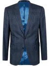 Paul Smith Men's Gents Tailored Fit 2 Buttons Jacket In Petrol Green