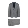 Paul Smith Grey Wool-blend Suit With Tailored Fit In Gray