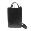 Paul Smith Geometric Tricolor 2way Tote Bag In Black