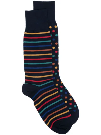 Paul Smith Gino Artist Socks In Multi