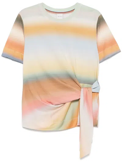 PAUL SMITH GRADIENT-PRINT T-SHIRT