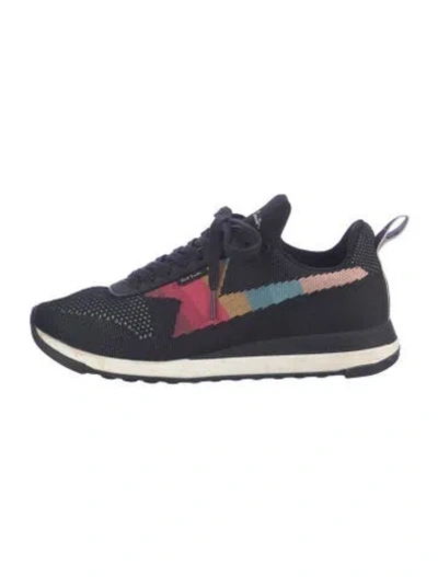 Pre-owned Paul Smith Graphic Print Athletic Sneakers In Blue