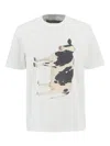 Paul Smith Graphic-print Crew-neck T-shirt In White