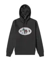 Paul Smith Graphic-print Hoodie In Black