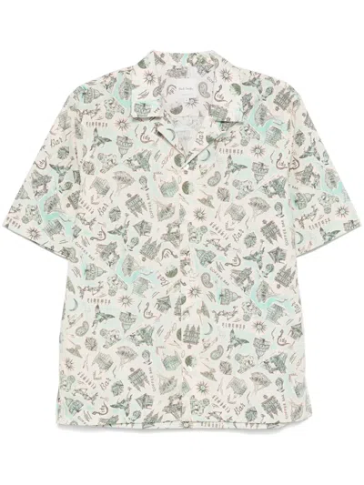 PAUL SMITH GRAPHIC-PRINT SHIRT
