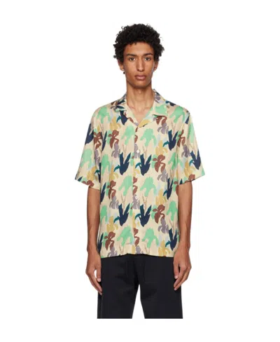 Paul Smith Graphic-print Short-sleeve Shirt In Multicolor