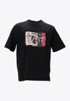 Paul Smith Graphic Print T-shirt In Black