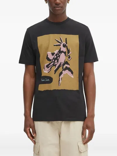 Paul Smith Graphic-print T-shirt In Multi