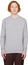 Paul Smith Gray Lunar New Year Sweatshirt In 72 Greys