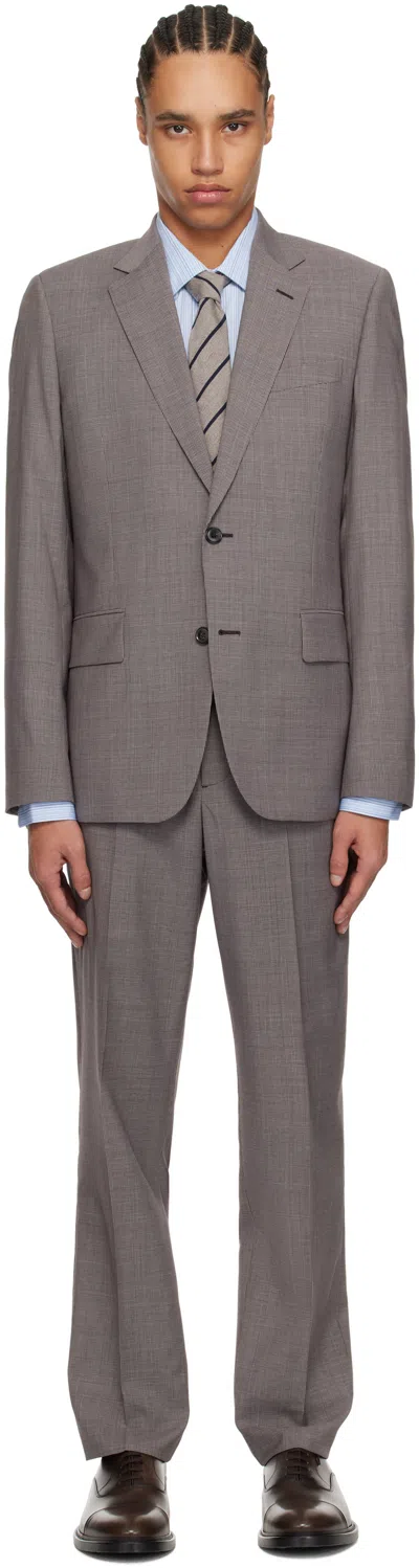 Paul Smith Gray 'the Brierley' Suit In 70 Grey