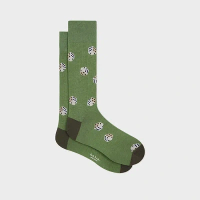 Paul Smith Green 'dice' Socks