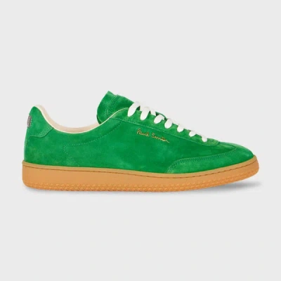 Paul Smith Green Suede 'como' Trainers