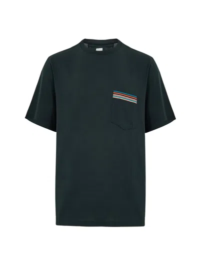 Paul Smith Green T-shirt In Scotland Yarn