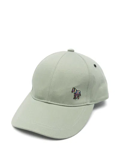 PAUL SMITH GREEN ZEBRA BASEBALL HAT