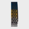 Paul Smith Grey Block Polka Dot Merino Wool-blend Scarf In Gray