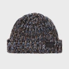 PAUL SMITH GREY CHUNKY KNITTED TWIST BEANIE