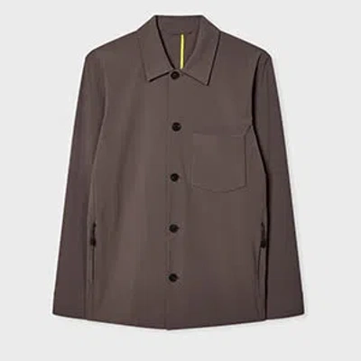 Paul Smith Grey Cordura Travel Jacket In Gray