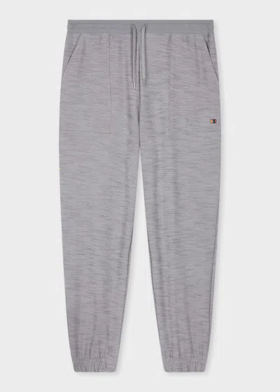 Paul Smith Grey Cotton-blend Lounge Pants In Gray