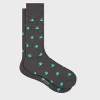 Paul Smith Grey Cotton 'duck' Socks In Grey
